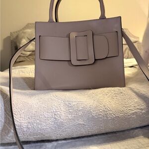 Made in Italy Vera Pelle Cream/Blush Pink handbag